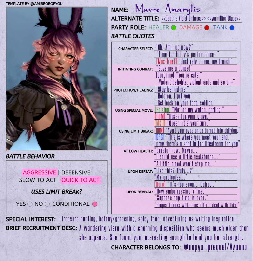 Trust NPC Profile